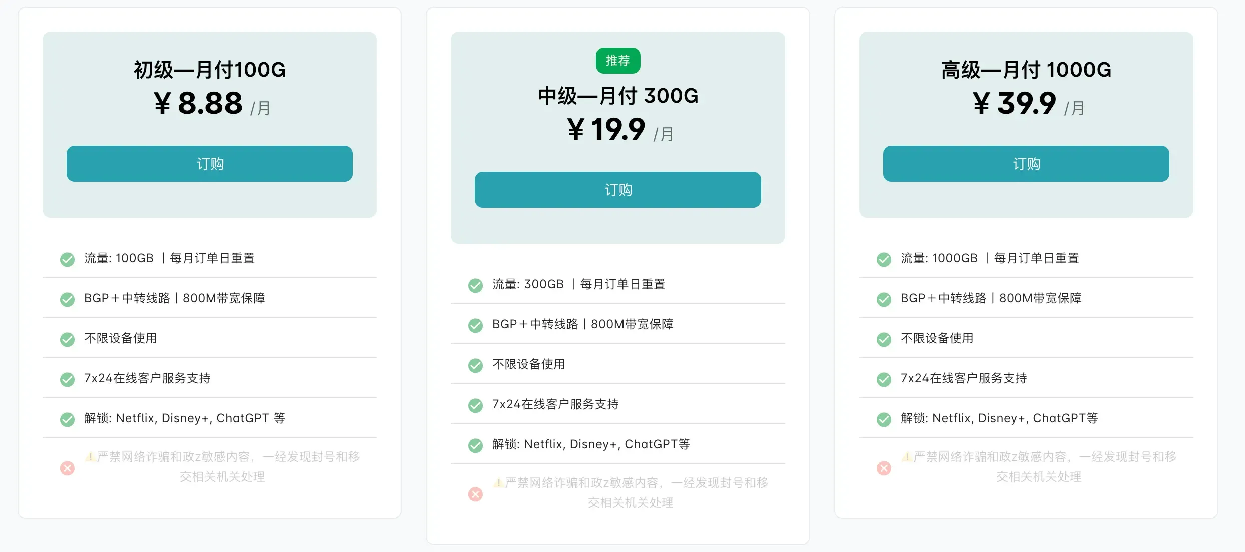 xxyun机场套餐价格